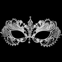 Filigree Devil mask Skull Venetian Masquerade Gold Mardi Gras Costume mascaras halloween mask laser cut metal carnival mask