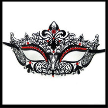 Filigree Devil mask Skull Venetian Masquerade Gold Mardi Gras Costume mascaras halloween mask laser cut metal carnival mask