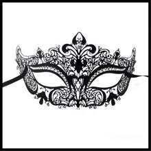 Filigree Devil mask Skull Venetian Masquerade Gold Mardi Gras Costume mascaras halloween mask laser cut metal carnival mask