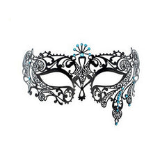 Filigree Devil mask Skull Venetian Masquerade Gold Mardi Gras Costume mascaras halloween mask laser cut metal carnival mask