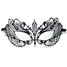 Filigree Devil mask Skull Venetian Masquerade Gold Mardi Gras Costume mascaras halloween mask laser cut metal carnival mask