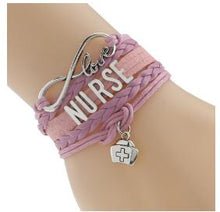 2018 New Arrival Infinity Love Nurse Bracelet- Best Friendship Career Bracelets Business Gifts