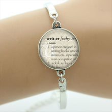 TAFREE Brand Vintage Funny Nurse Bracelet Quotes Art Picture Glass Dome jewelry Black and white New Fashion Women Bracelets D159