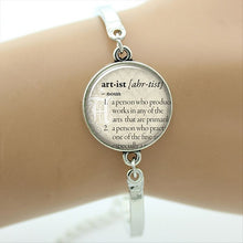 TAFREE Brand Vintage Funny Nurse Bracelet Quotes Art Picture Glass Dome jewelry Black and white New Fashion Women Bracelets D159