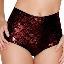 Sexy Lingerie Women High Waist Scale Mermaid Briefs Sexy Panties