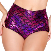 Sexy Lingerie Women High Waist Scale Mermaid Briefs Sexy Panties