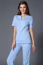 Uniformes hospital women medical nursing scrubs clothes dental lab coat slim surgical suit medical-clothing summer medical gowns