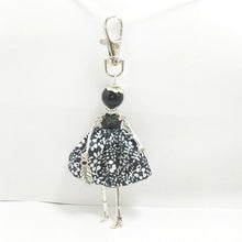 YLWHJJ 2017 brand Doll baby Handmade Cute black keychain for Women Car Pendant  hot Girl Statement fashion Jewelry Bag key chain