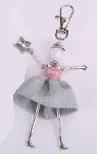 YLWHJJ 2017 brand Doll baby Handmade Cute black keychain for Women Car Pendant  hot Girl Statement fashion Jewelry Bag key chain