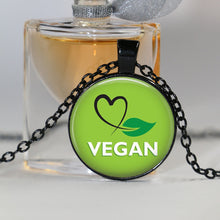 Vegan diet jewelry , vegetarian diet pendant , go organic necklace,Herbivore necklace, go vegan necklace, paleo diet necklace