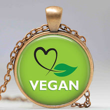 Vegan diet jewelry , vegetarian diet pendant , go organic necklace,Herbivore necklace, go vegan necklace, paleo diet necklace