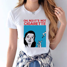 It's Not Cigarette Letter Print Women T Shirt Good Quality Casual  Graphic/Gift/Party/Funny/Humor Nurse  Summer Tops