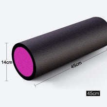 45*14cm Yoga Foam Roller High Density EVA Yoga Pilates Foam Roller Physio Blocks Exercise Massage Fitness Cure Trigger Point