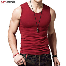 100% Cotton Big Men Vest Bodybuilding Tank Tops