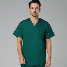 plus size high qualit Women's V neck Medical SetS Summer men Short sleeve Nurse Uniform Hospital Clothes Surgical Scrub sets