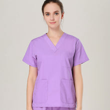 plus size high qualit Women's V neck Medical SetS Summer men Short sleeve Nurse Uniform Hospital Clothes Surgical Scrub sets