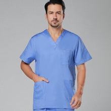plus size high qualit Women's V neck Medical SetS Summer men Short sleeve Nurse Uniform Hospital Clothes Surgical Scrub sets