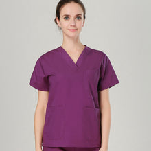 plus size high qualit Women's V neck Medical SetS Summer men Short sleeve Nurse Uniform Hospital Clothes Surgical Scrub sets