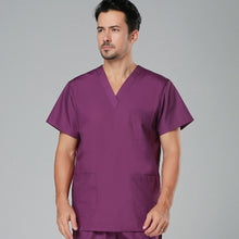 plus size high qualit Women's V neck Medical SetS Summer men Short sleeve Nurse Uniform Hospital Clothes Surgical Scrub sets