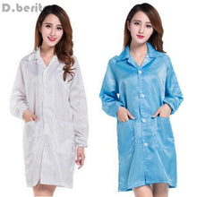 Women Medical Clothing ESD-Safe Shield Anti-static Dustproof LAB Smock Clothes Unisex Coats Work Wear Working Uniforms DAJ9116