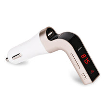 4 in 1 Wireless Hands Free Bluetooth FM Transmitter Modulator G7 Car Kit