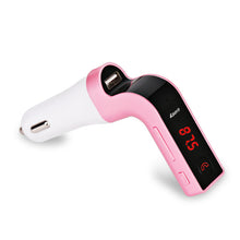 4 in 1 Wireless Hands Free Bluetooth FM Transmitter Modulator G7 Car Kit