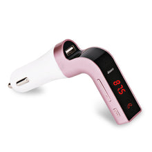 4 in 1 Wireless Hands Free Bluetooth FM Transmitter Modulator G7 Car Kit