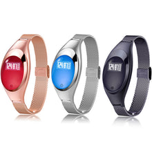 Women Fashion Z18 Smart Watch Bracelet  Smartwatch With Blood Pressure Heart Rate Monitor Fitness Tracker For IOS Android