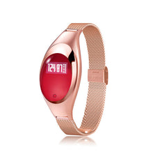 Women Fashion Z18 Smart Watch Bracelet  Smartwatch With Blood Pressure Heart Rate Monitor Fitness Tracker For IOS Android