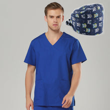 Brands Emergency Room Clothing Cap free Cotton Medical Shirts scrub sets female &male scrubs medical uniform medical clothing