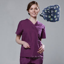 Brands Emergency Room Clothing Cap free Cotton Medical Shirts scrub sets female &male scrubs medical uniform medical clothing
