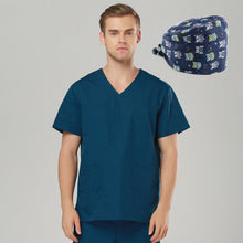 Brands Emergency Room Clothing Cap free Cotton Medical Shirts scrub sets female &male scrubs medical uniform medical clothing