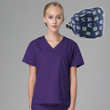 Brands Emergency Room Clothing Cap free Cotton Medical Shirts scrub sets female &male scrubs medical uniform medical clothing