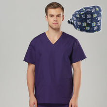 Brands Emergency Room Clothing Cap free Cotton Medical Shirts scrub sets female &male scrubs medical uniform medical clothing