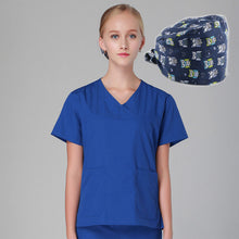 Brands Emergency Room Clothing Cap free Cotton Medical Shirts scrub sets female &male scrubs medical uniform medical clothing