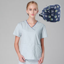 Brands Emergency Room Clothing Cap free Cotton Medical Shirts scrub sets female &male scrubs medical uniform medical clothing