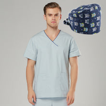 Brands Emergency Room Clothing Cap free Cotton Medical Shirts scrub sets female &male scrubs medical uniform medical clothing
