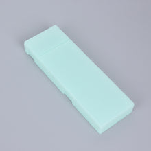 JIANWU MUJI STYLE Simple transparent pencil case pencil box Plastic storage box Learning stationery Office Supplies