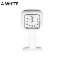 Silicone Nurse Watch Brooch Tunic Fob Watch With Free Battery Doctor Medical New