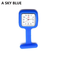 Silicone Nurse Watch Brooch Tunic Fob Watch With Free Battery Doctor Medical New