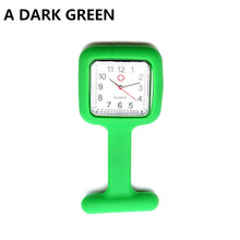 Silicone Nurse Watch Brooch Tunic Fob Watch With Free Battery Doctor Medical New
