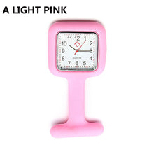 Silicone Nurse Watch Brooch Tunic Fob Watch With Free Battery Doctor Medical New