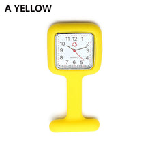 Silicone Nurse Watch Brooch Tunic Fob Watch With Free Battery Doctor Medical New