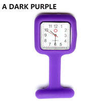 Silicone Nurse Watch Brooch Tunic Fob Watch With Free Battery Doctor Medical New