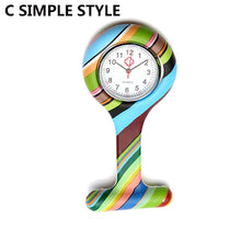 Silicone Nurse Watch Brooch Tunic Fob Watch With Free Battery Doctor Medical New