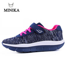 Breathable Air Mesh Black Hook & Loop Fitness Shoes Old Chaussure Femme Platform Light Sport Shoes Zapatos De Mujer De Moda 2017