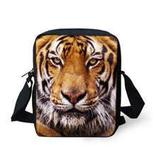 FORUDESIGNS Women Messenger Bags 3D Denim Animal Shoulder Handbag