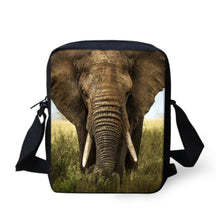 FORUDESIGNS Women Messenger Bags 3D Denim Animal Shoulder Handbag