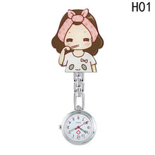 Creative Medical Nurses Watches Doctor Portable Fob Watch Brooches Quartz Clip-on Pendant Hanging Quartz Clock Relogio De Bolso