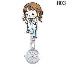 Creative Medical Nurses Watches Doctor Portable Fob Watch Brooches Quartz Clip-on Pendant Hanging Quartz Clock Relogio De Bolso